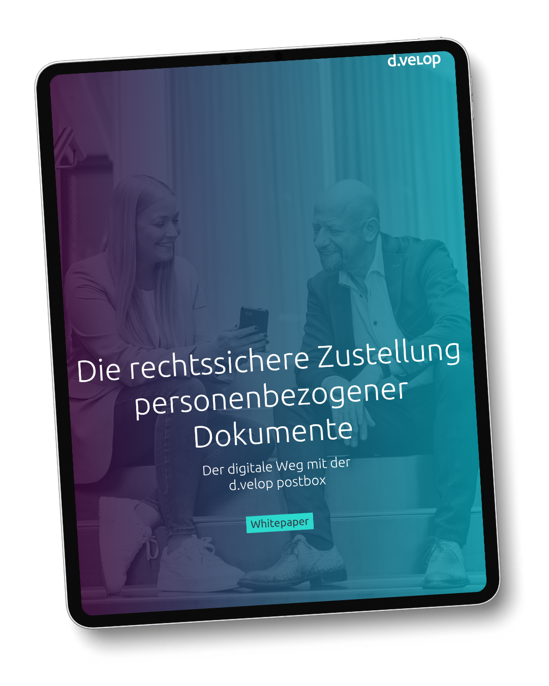 Mockup Tablet WP Zustellung personenbezogener Dokumente (1)